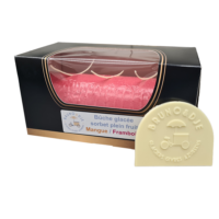 Bûche glacée – Mangue & Framboise